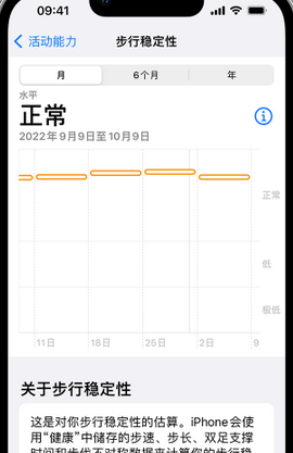 德江iPhone手机维修如何在iPhone开启'步行稳定性通知'