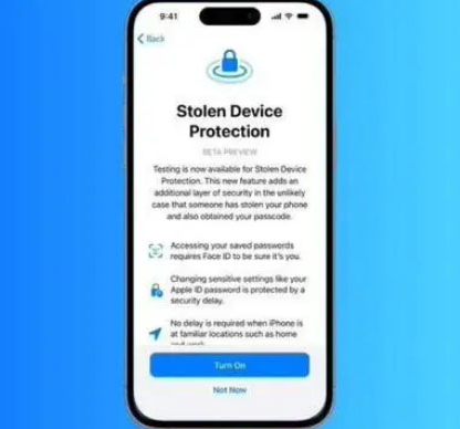德江苹果授权维修店分享被盗设备保护功能开启方法 