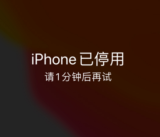 德江苹果手机维修分享:iPhone 显示“不可用”或“已停用”怎么办？还能保留数据吗？ 