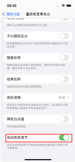 德江苹果15维修店分享iPhone 15 Pro系列屏幕亮度 