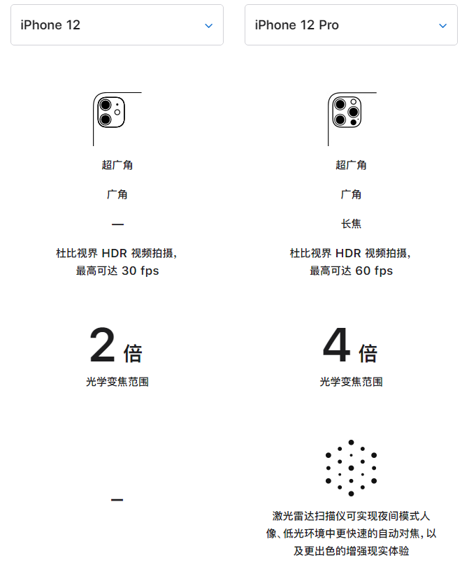 德江苹果手机维修分享苹果 iPhone 12 与 iPhone 12 Pro 选哪款 